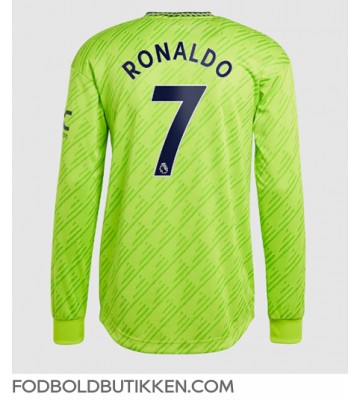 Manchester United Cristiano Ronaldo #7 Tredjetrøje 2022-23 Langærmet